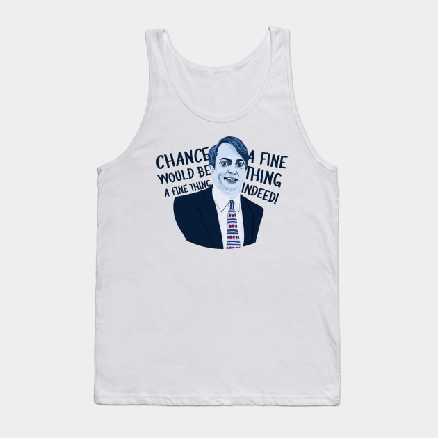 Peep Show Mark Corrigan Quote Tank Top by Phil Shelly Creative